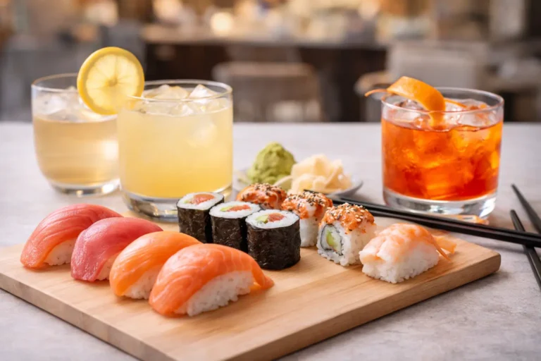 Quels sont les meilleurs cocktails à boire avec des sushis
