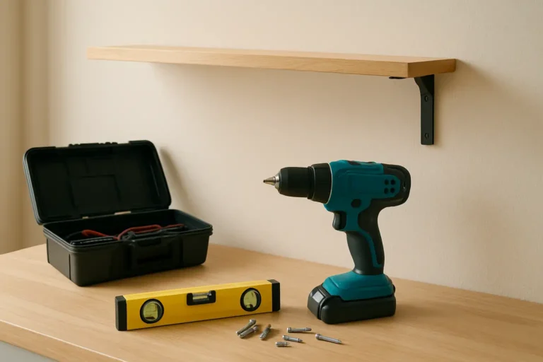 Bricole-facilement.fr : que faut-il savoir sur ce site de bricolage ? 4 Boîte à outils et matériel de bricolage dans un intérieur de maison