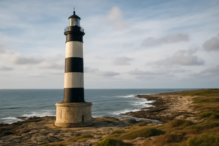 Phare de Chassiron : que voir, comment s’y rendre et pourquoi le visiter 7 Le phare de Chassiron sur la côte de l’île d’Oléron avec vue sur l’océan