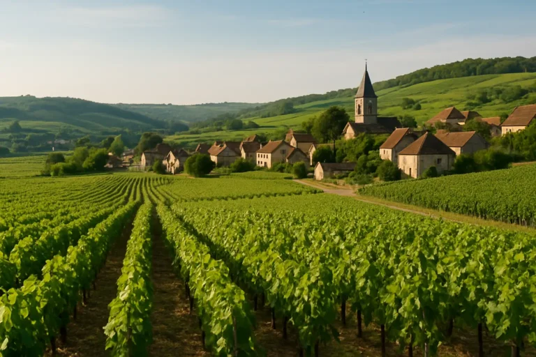 Visiter Mercurey : village, vignobles et domaines à découvrir 7 Village viticole de Mercurey avec ses vignes et ses coteaux en Bourgogne